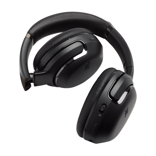 JBL Tour One M2 - Black - Wireless over-ear Noise Cancelling headphones - Top